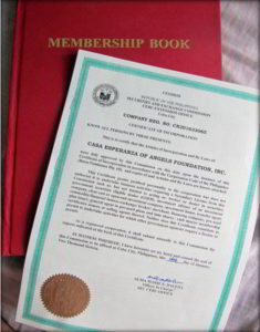 CEA Certificate of Incorporation