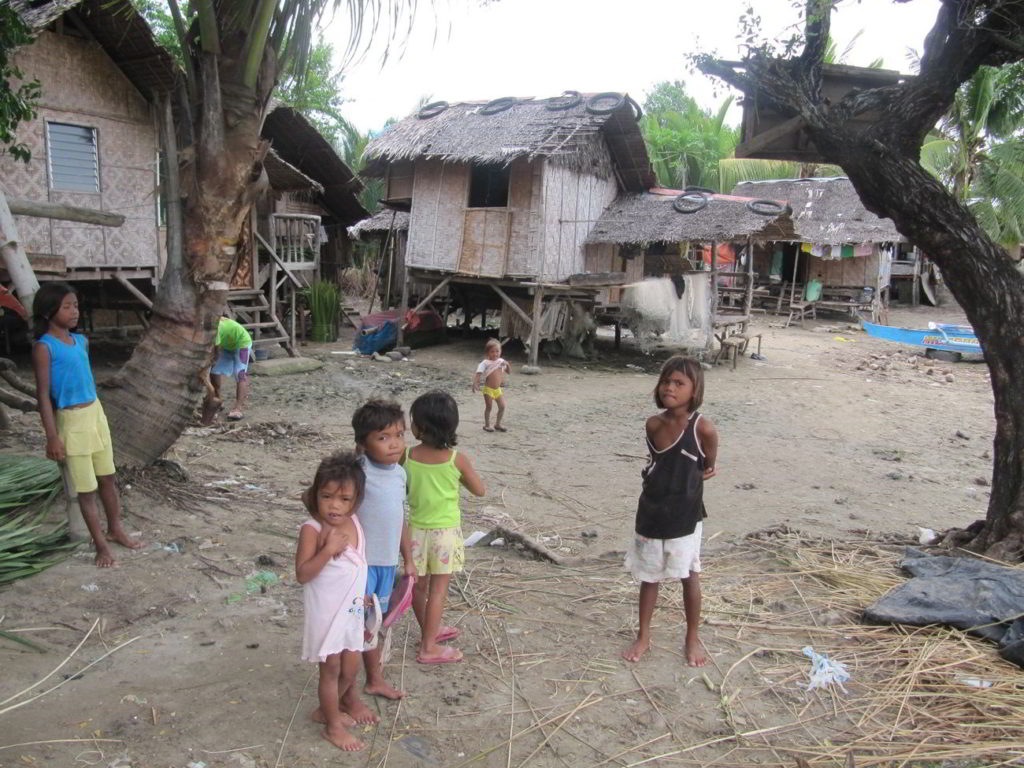 Children of Sitio Baybay, Barangay San Isidro, Tanjay City, Philippines