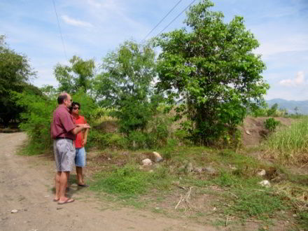 Planning the layout of Casa Esperanza of Angels orphan care facility.