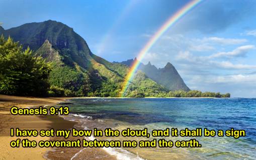 Genesis 9-13 rainbow