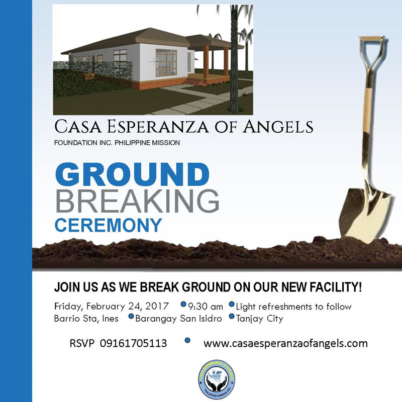 CEA Groundbreaking invite poster