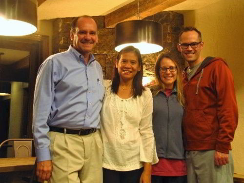 Ron & Gigi Brown with CEA supporters in the U.S. - June 2017