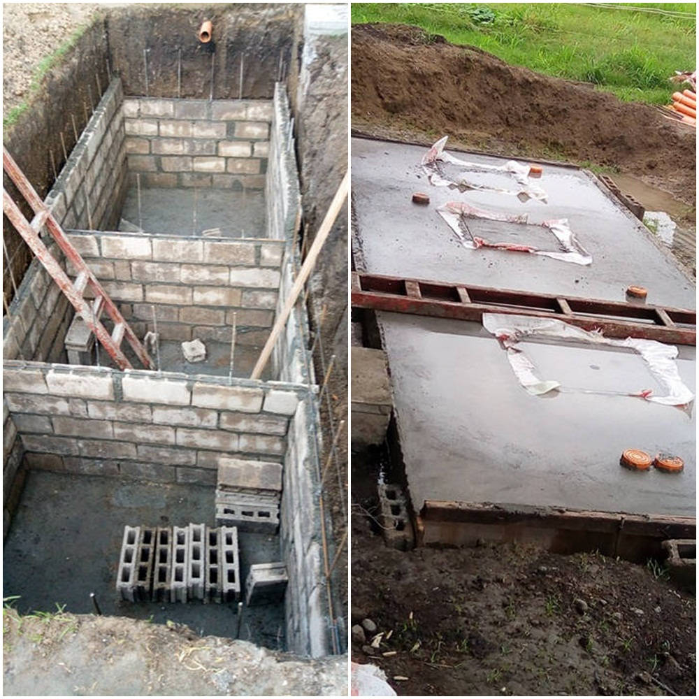 CEA septic tank construction