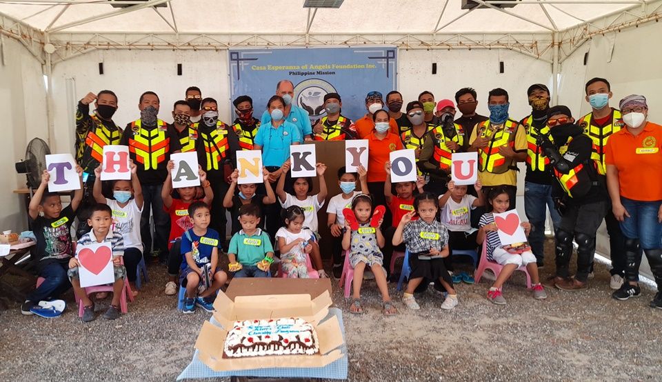 Riders Club CEA orphanage visit August 2020